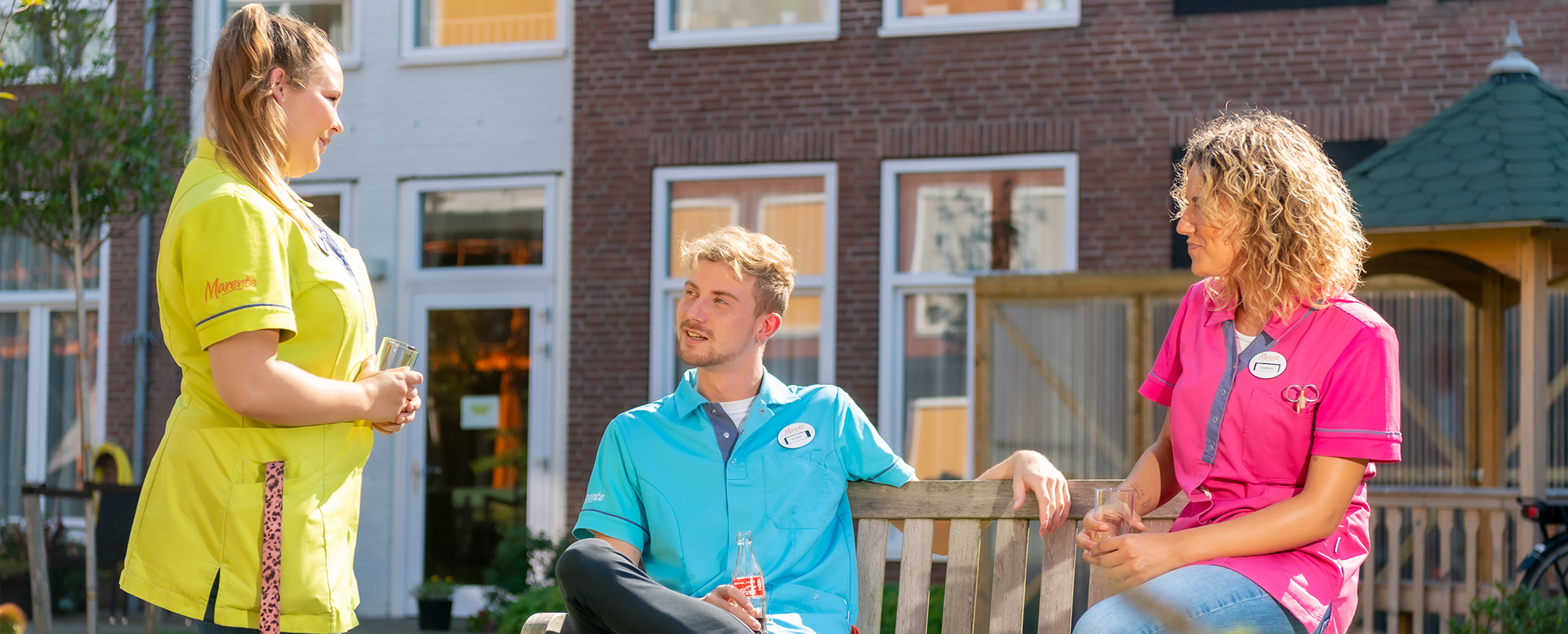 Werken in Hofwijck in Oegstgeest - woonzorglocatie van Marente